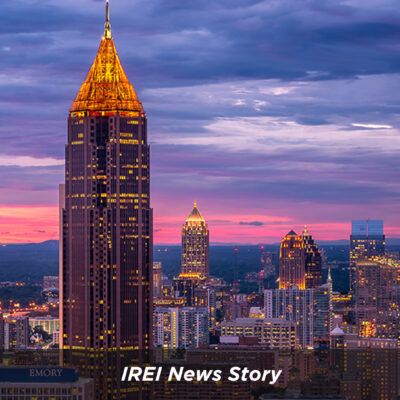 Atlanta Skyline At Sunset