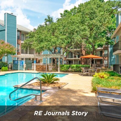 Garden-Style Apartment Community Pool in San Antonio